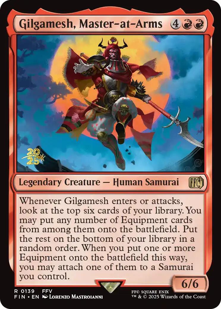 Gilgamesh, Master-at-Arms [FINAL FANTASY Prerelease Promo] | Spectrum Games