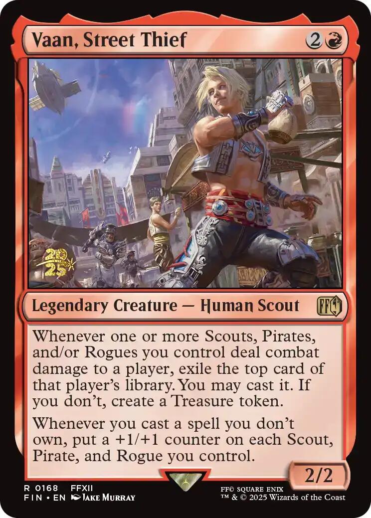 Vaan, Street Thief [FINAL FANTASY Prerelease Promo] | Spectrum Games
