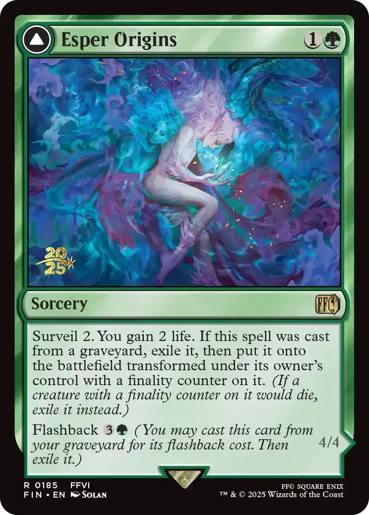 Esper Origins // Summon: Esper Maduin [FINAL FANTASY Prerelease Promo] | Spectrum Games
