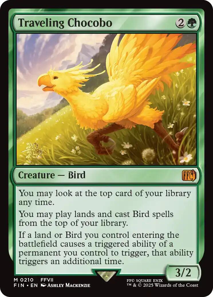 Traveling Chocobo [FINAL FANTASY Prerelease Promo] | Spectrum Games