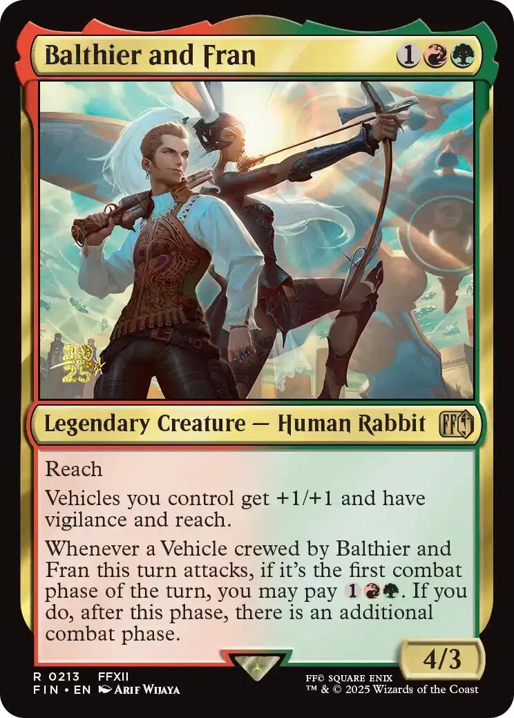 Balthier and Fran [FINAL FANTASY Prerelease Promo] | Spectrum Games