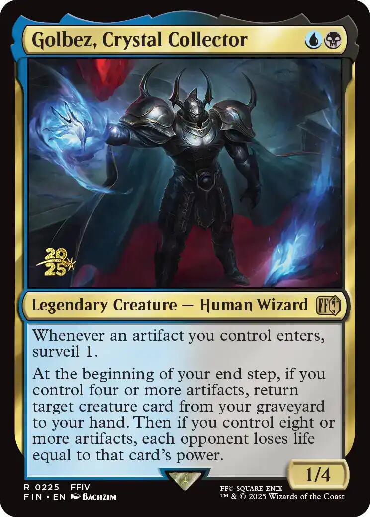Golbez, Crystal Collector [FINAL FANTASY Prerelease Promo] | Spectrum Games
