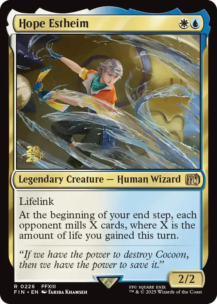 Hope Estheim [FINAL FANTASY Prerelease Promo] | Spectrum Games