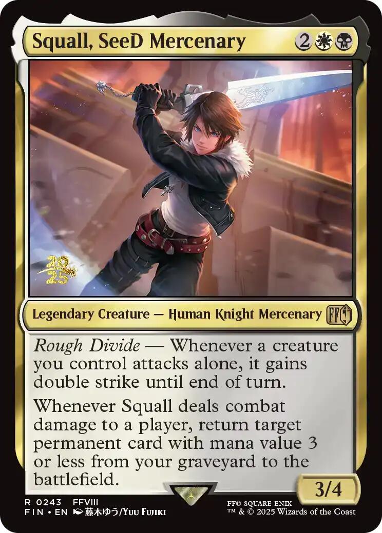 Squall, SeeD Mercenary [FINAL FANTASY Prerelease Promo] | Spectrum Games
