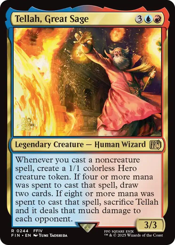 Tellah, Great Sage [FINAL FANTASY Prerelease Promo] | Spectrum Games