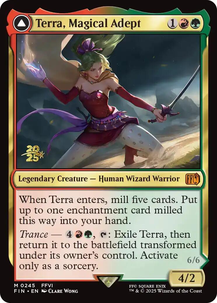 Terra, Magical Adept // Esper Terra [FINAL FANTASY Prerelease Promo] | Spectrum Games