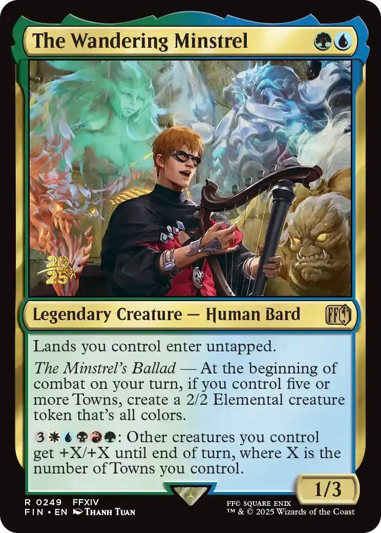 The Wandering Minstrel [FINAL FANTASY Prerelease Promo] | Spectrum Games