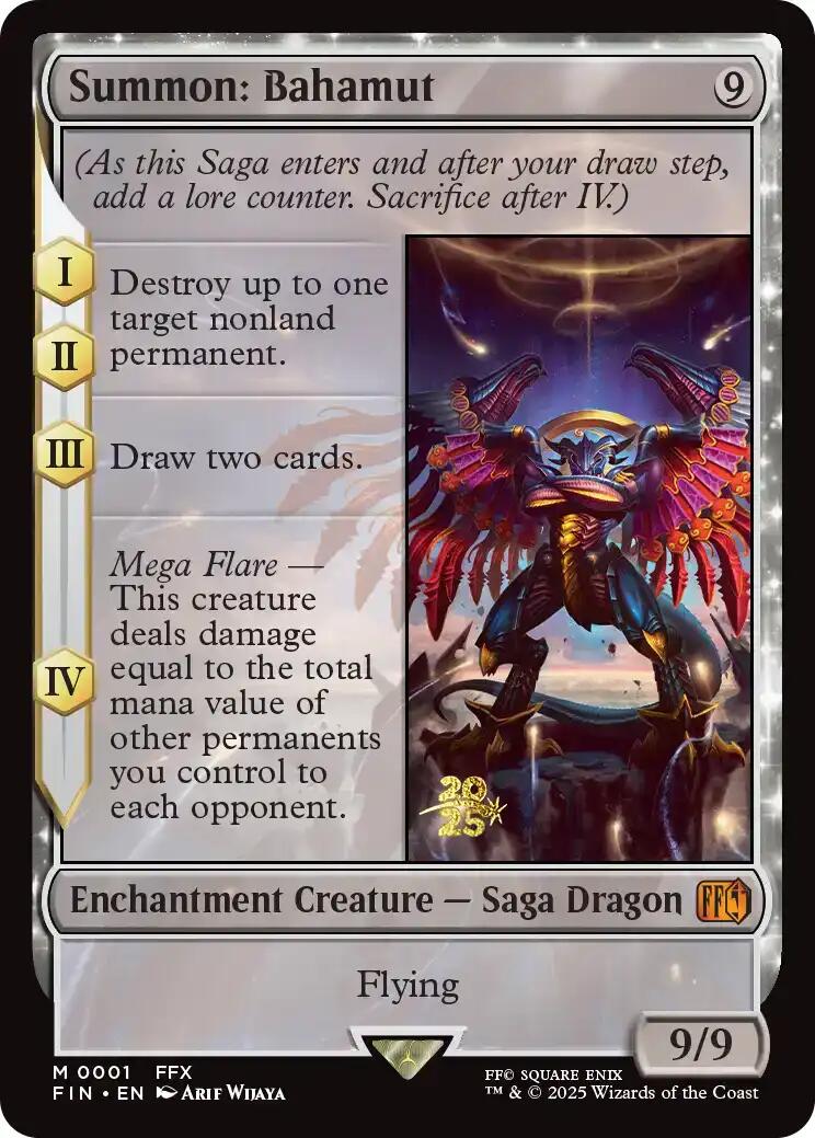 Summon: Bahamut [FINAL FANTASY Prerelease Promo] | Spectrum Games