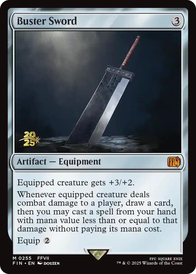 Buster Sword [FINAL FANTASY Prerelease Promo] | Spectrum Games