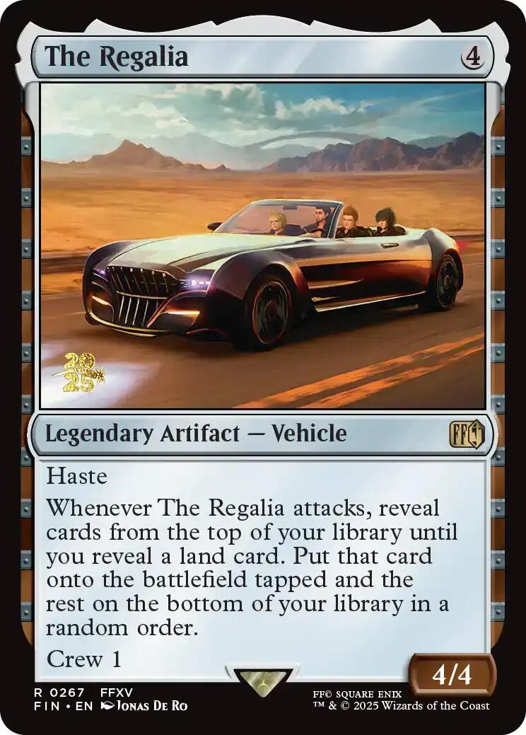 The Regalia [FINAL FANTASY Prerelease Promo] | Spectrum Games