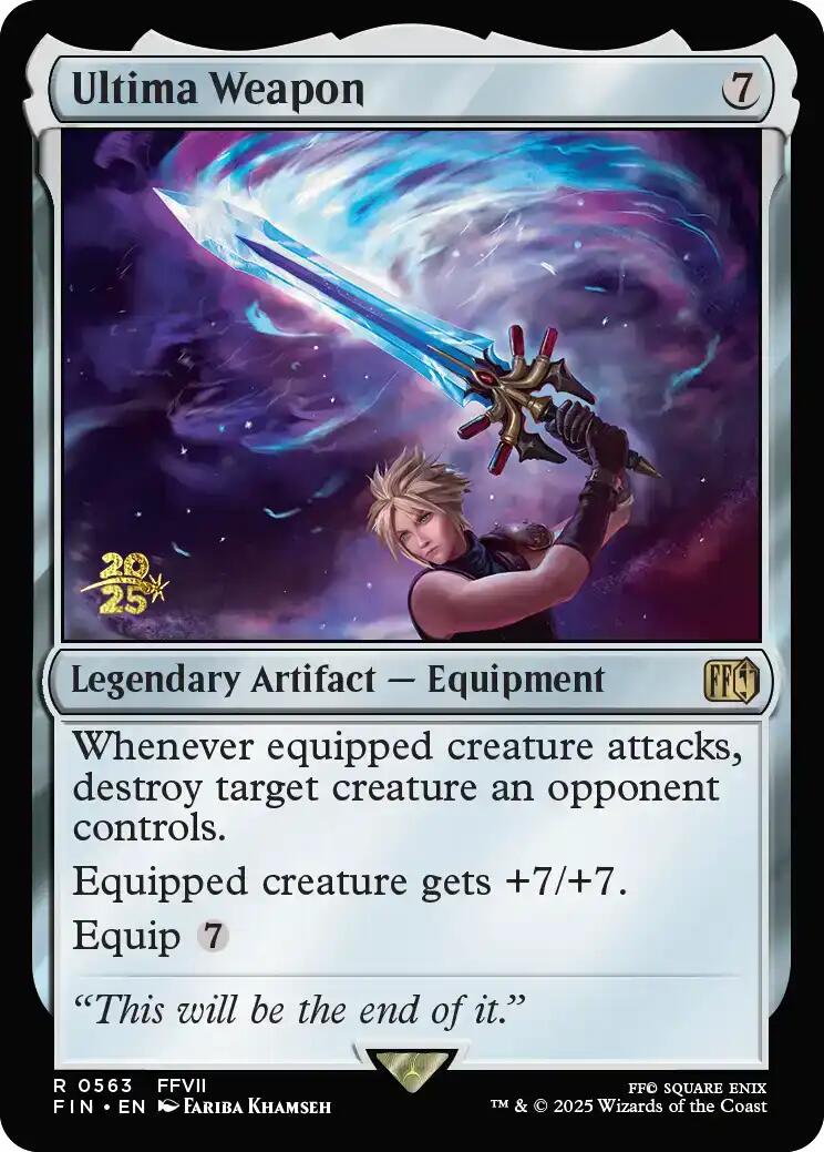 Ultima Weapon [FINAL FANTASY Prerelease Promo] | Spectrum Games