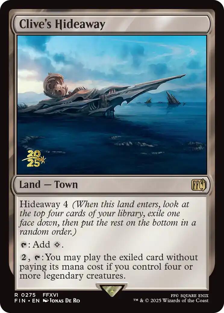 Clive's Hideaway [FINAL FANTASY Prerelease Promo] | Spectrum Games