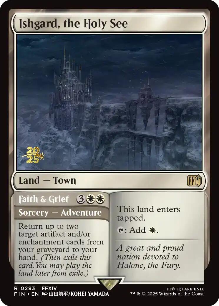 Ishgard, the Holy See [FINAL FANTASY Prerelease Promo] | Spectrum Games