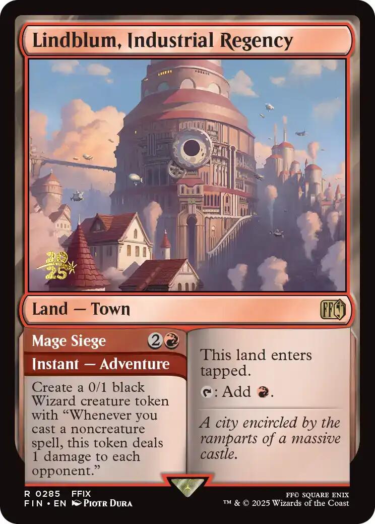 Lindblum, Industrial Regency [FINAL FANTASY Prerelease Promo] | Spectrum Games