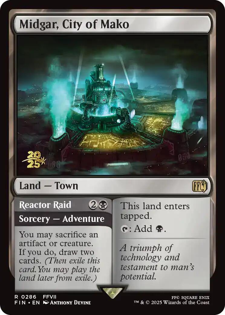 Midgar, City of Mako [FINAL FANTASY Prerelease Promo] | Spectrum Games