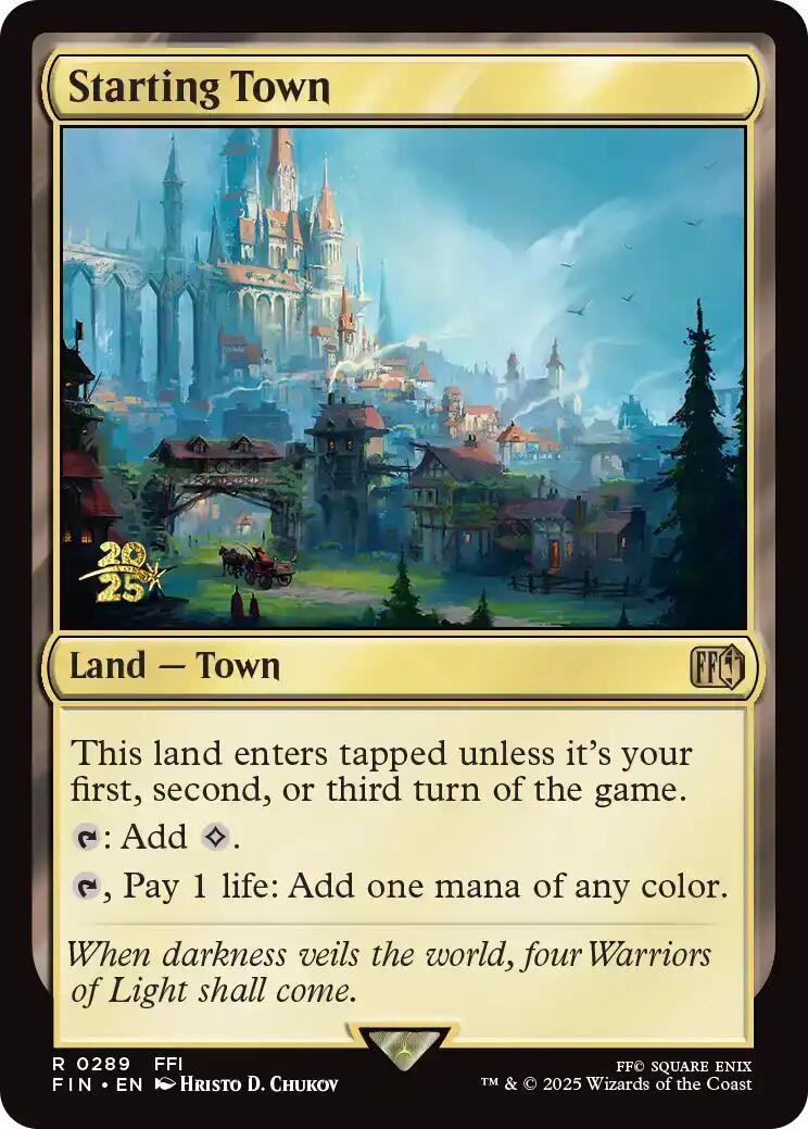 Starting Town [FINAL FANTASY Prerelease Promo] | Spectrum Games