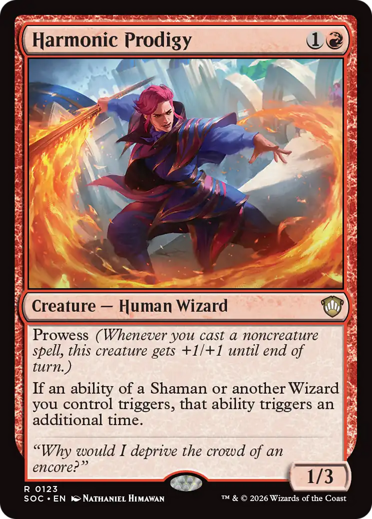 Harmonic Prodigy [Secrets of Strixhaven Commander] | Spectrum Games