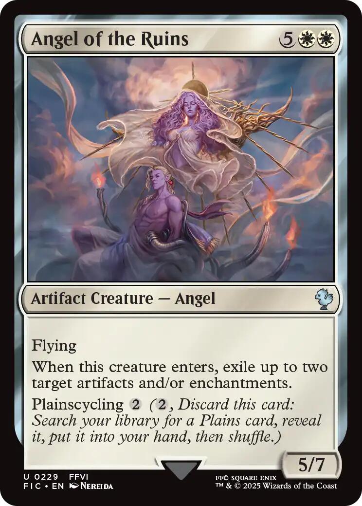 Angel of the Ruins (Surge Foil) [FINAL FANTASY Commander] | Spectrum Games