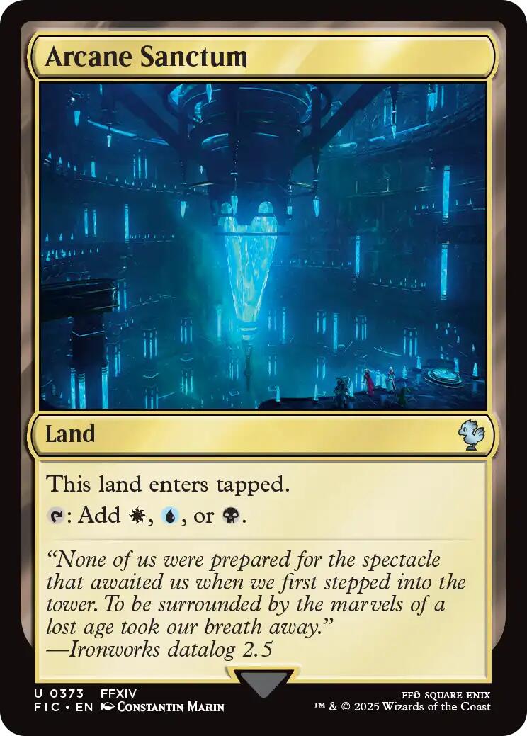 Arcane Sanctum (Surge Foil) [FINAL FANTASY Commander] | Spectrum Games
