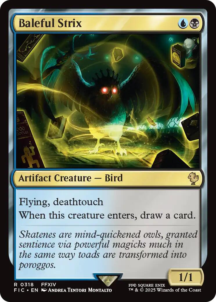 Baleful Strix (Surge Foil) [FINAL FANTASY Commander] | Spectrum Games