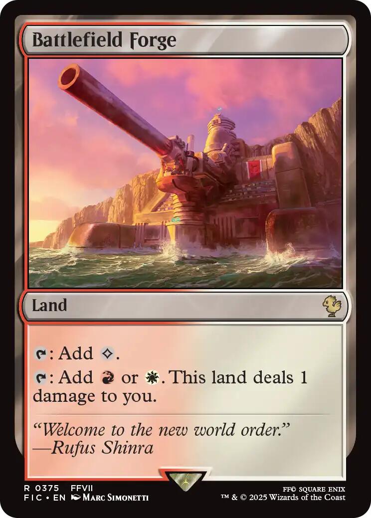 Battlefield Forge (Surge Foil) [FINAL FANTASY Commander] | Spectrum Games