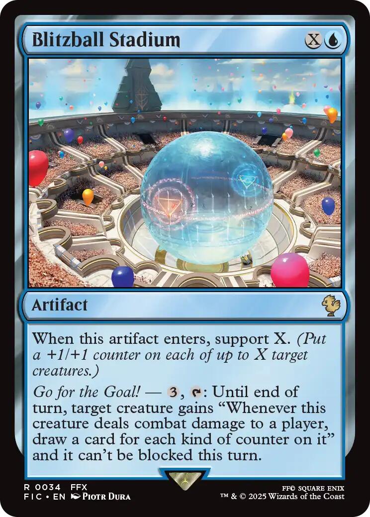 Blitzball Stadium (Surge Foil) [FINAL FANTASY Commander] | Spectrum Games
