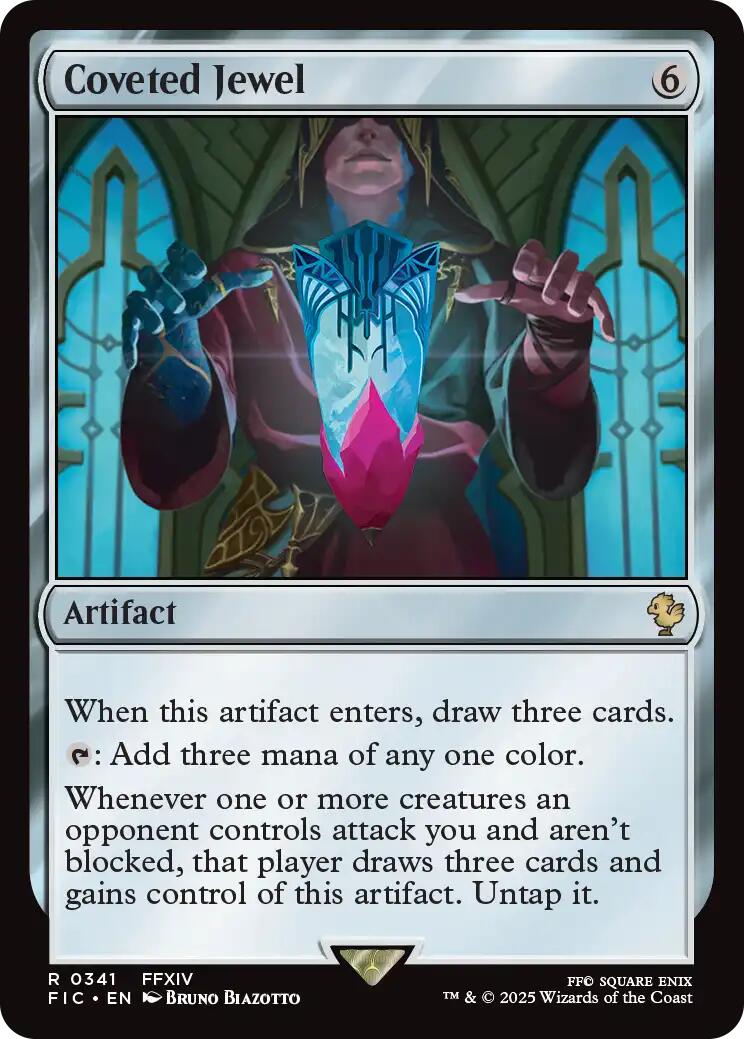 Coveted Jewel (Surge Foil) [FINAL FANTASY Commander] | Spectrum Games
