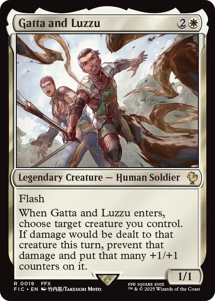 Gatta and Luzzu (Surge Foil) [FINAL FANTASY Commander] | Spectrum Games