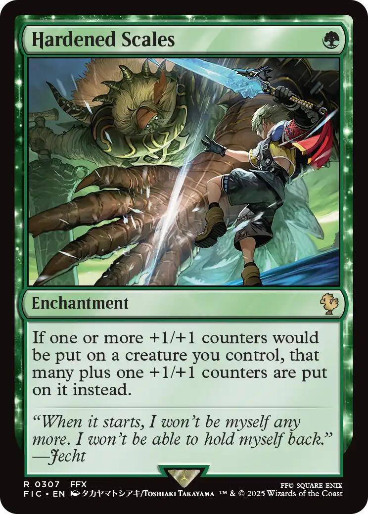 Hardened Scales (Surge Foil) [FINAL FANTASY Commander] | Spectrum Games