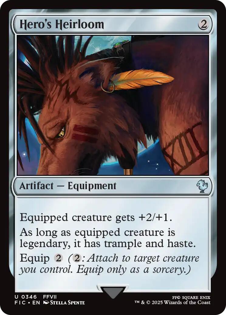 Hero's Heirloom (Surge Foil) [FINAL FANTASY Commander] | Spectrum Games