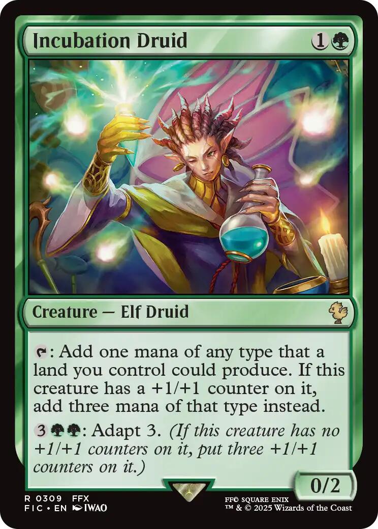 Incubation Druid (Surge Foil) [FINAL FANTASY Commander] | Spectrum Games