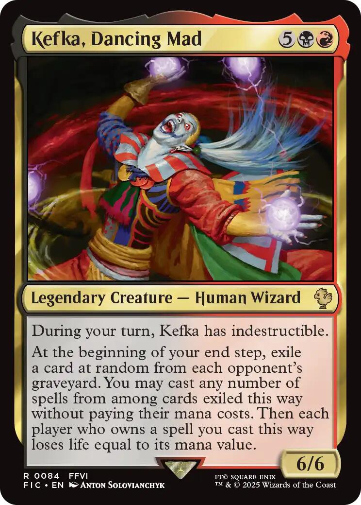 Kefka, Dancing Mad (Surge Foil) [FINAL FANTASY Commander] | Spectrum Games