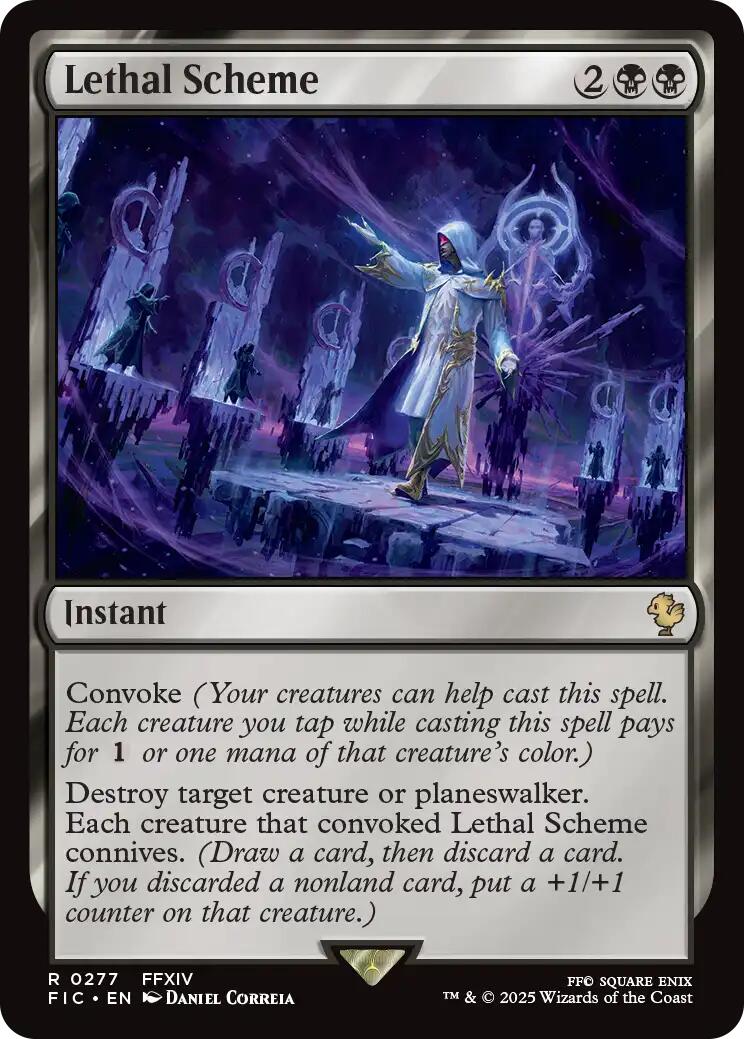 Lethal Scheme (Surge Foil) [FINAL FANTASY Commander] | Spectrum Games