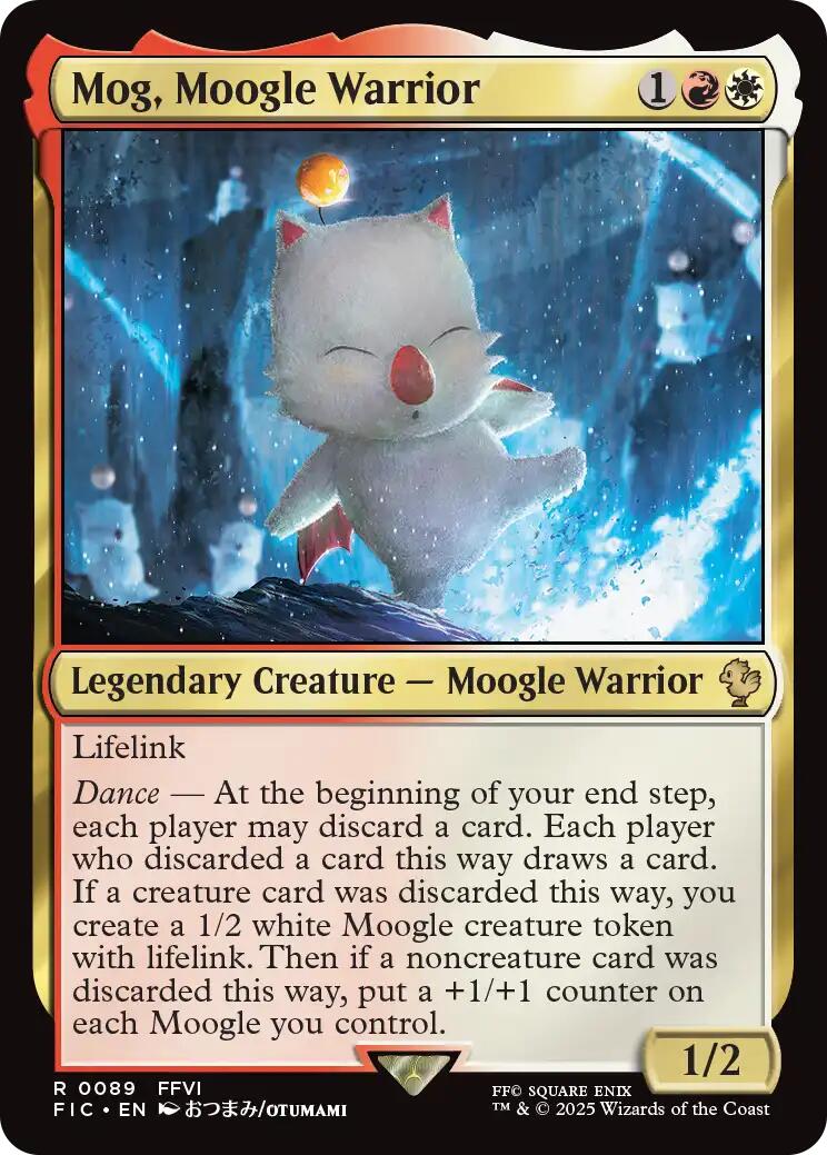 Mog, Moogle Warrior (Surge Foil) [FINAL FANTASY Commander] | Spectrum Games