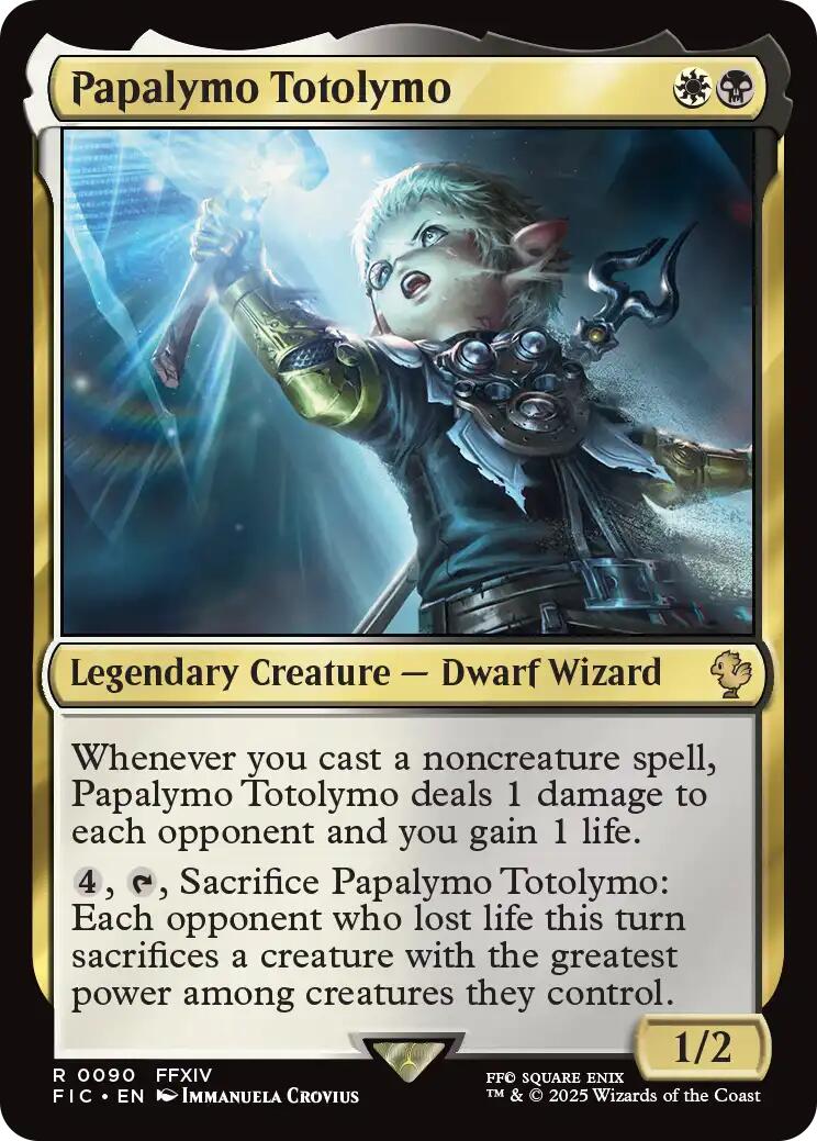Papalymo Totolymo (Surge Foil) [FINAL FANTASY Commander] | Spectrum Games