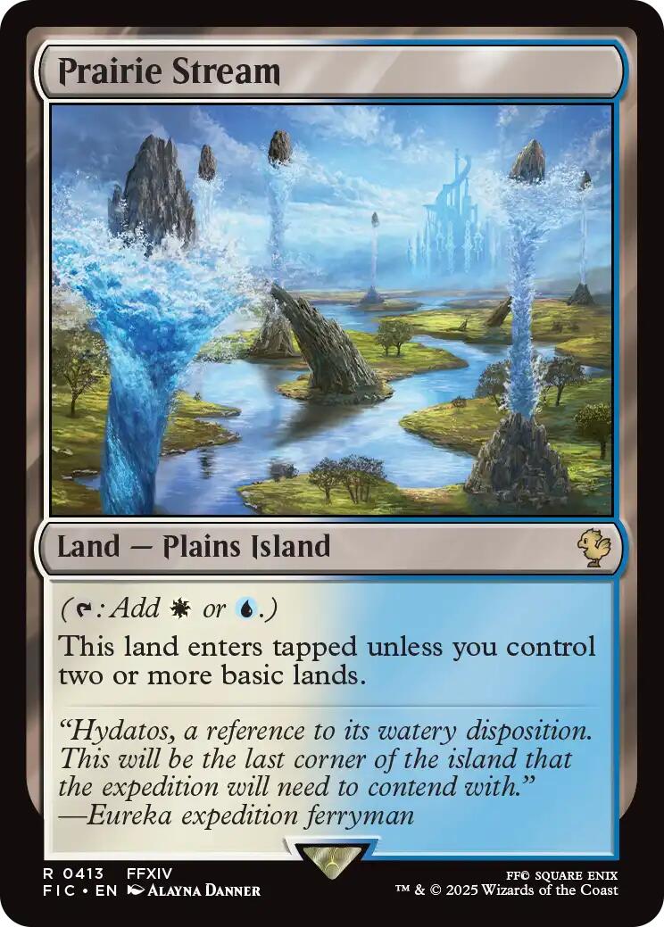 Prairie Stream (Surge Foil) [FINAL FANTASY Commander] | Spectrum Games