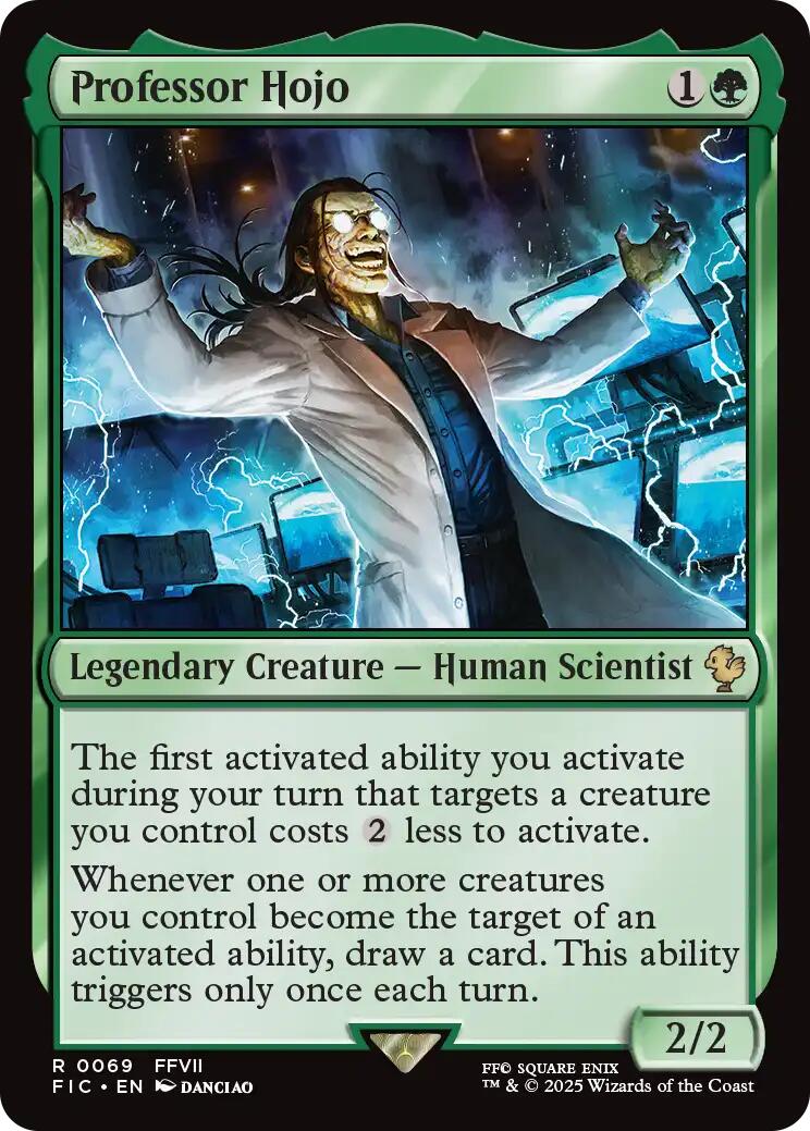 Professor Hojo (Surge Foil) [FINAL FANTASY Commander] | Spectrum Games