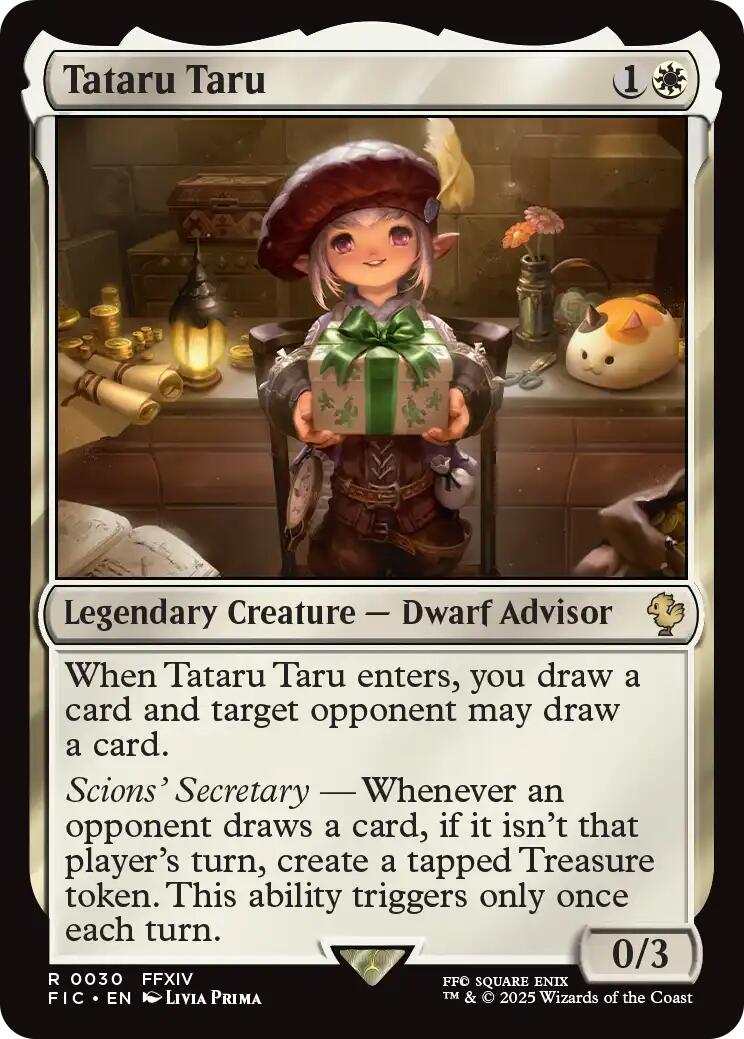 Tataru Taru (Surge Foil) [FINAL FANTASY Commander] | Spectrum Games
