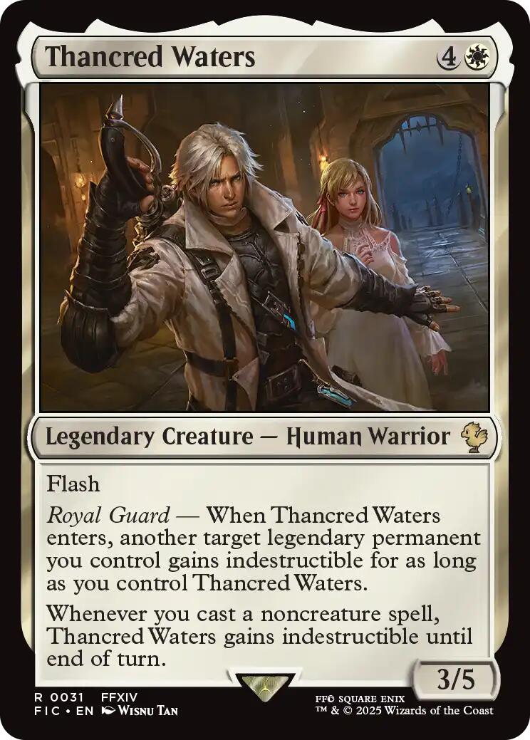 Thancred Waters (Surge Foil) [FINAL FANTASY Commander] | Spectrum Games
