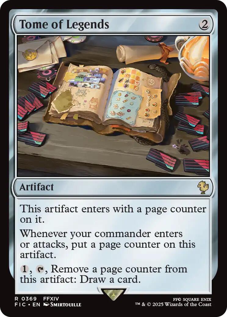 Tome of Legends (Surge Foil) [FINAL FANTASY Commander] | Spectrum Games