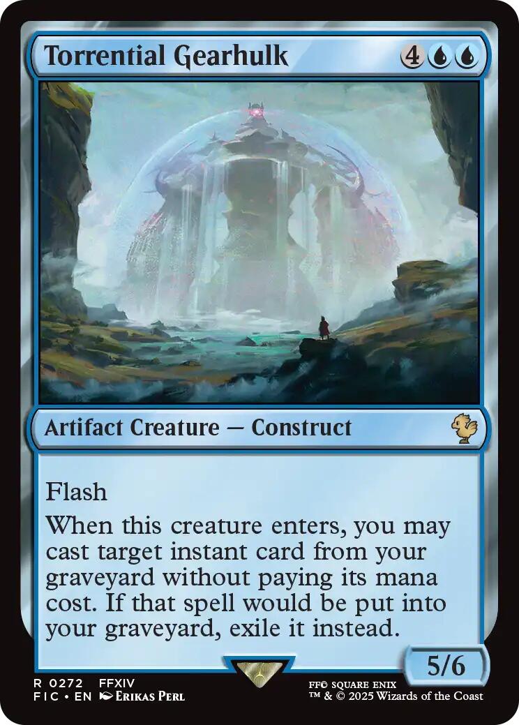 Torrential Gearhulk (Surge Foil) [FINAL FANTASY Commander] | Spectrum Games
