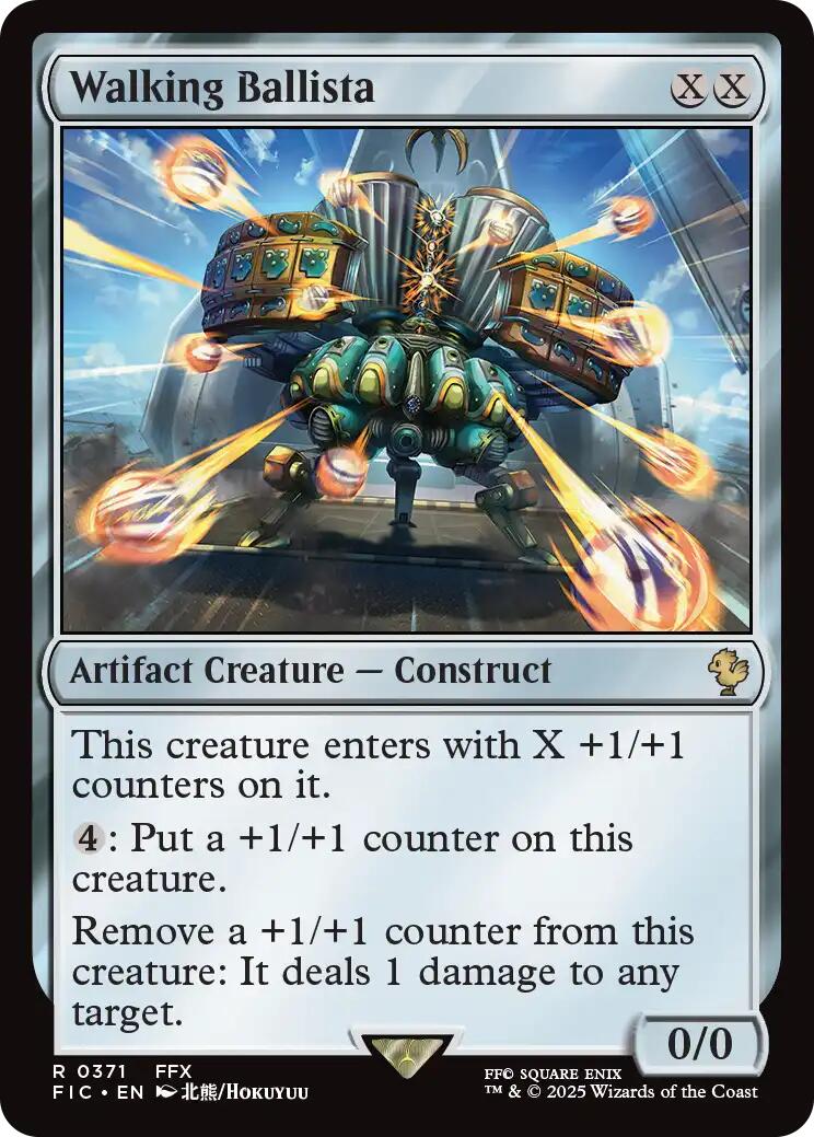 Walking Ballista (Surge Foil) [FINAL FANTASY Commander] | Spectrum Games