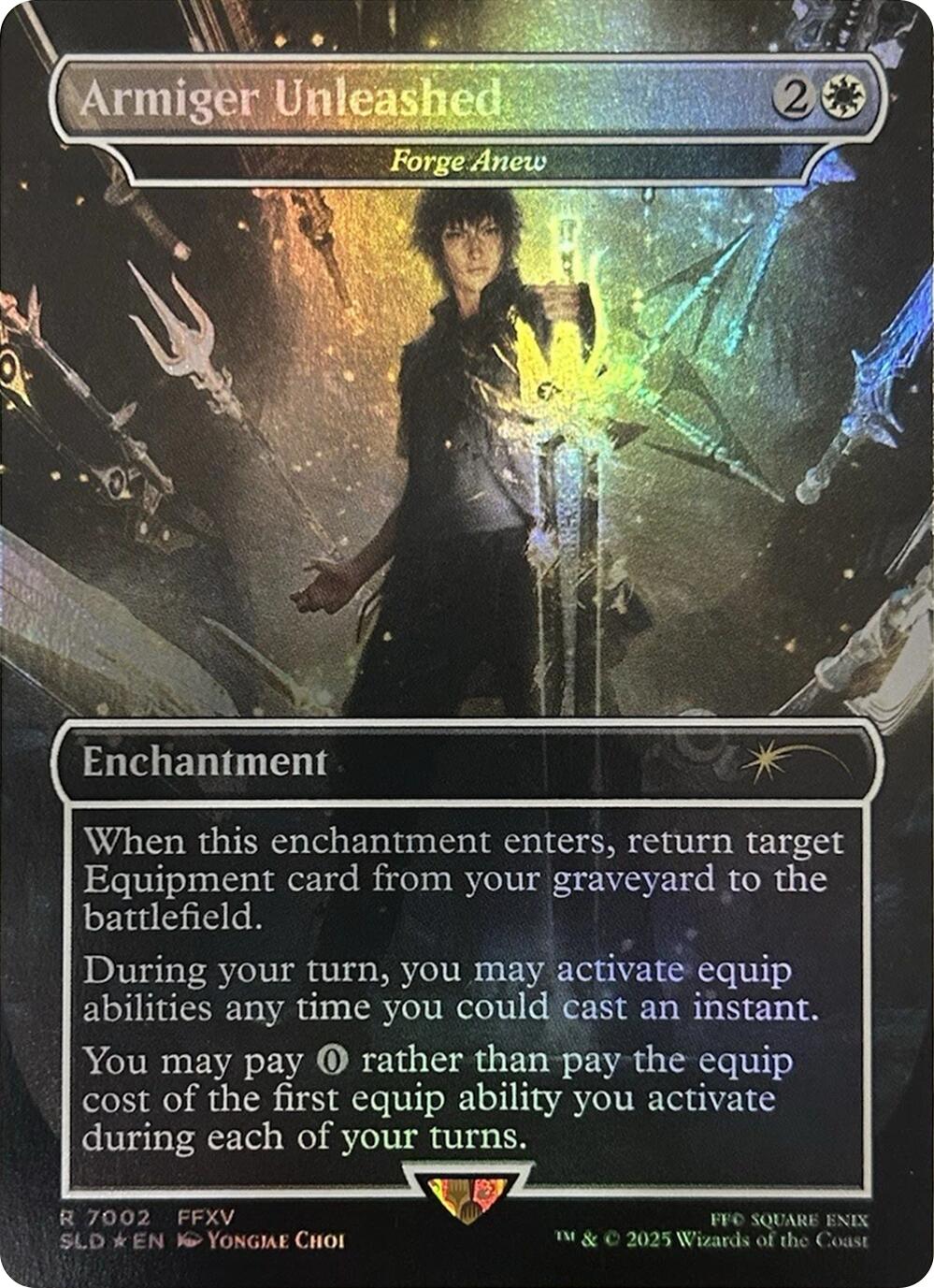 Armiger Unleashed - Forge Anew (Rainbow Foil) [Secret Lair Drop Series] | Spectrum Games