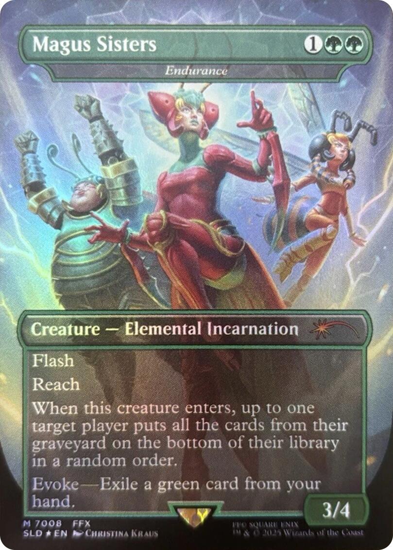Magus Sisters - Endurance (Rainbow Foil) [Secret Lair Drop Series] | Spectrum Games