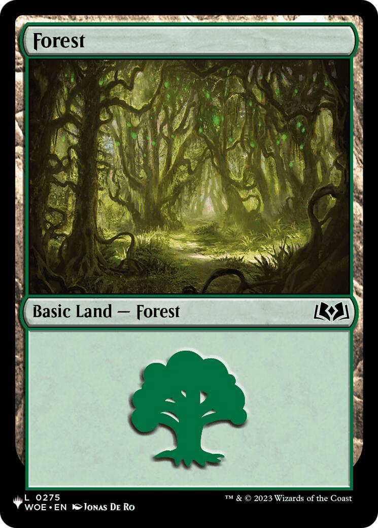 Forest (0275) (WOE) [The List] | Spectrum Games