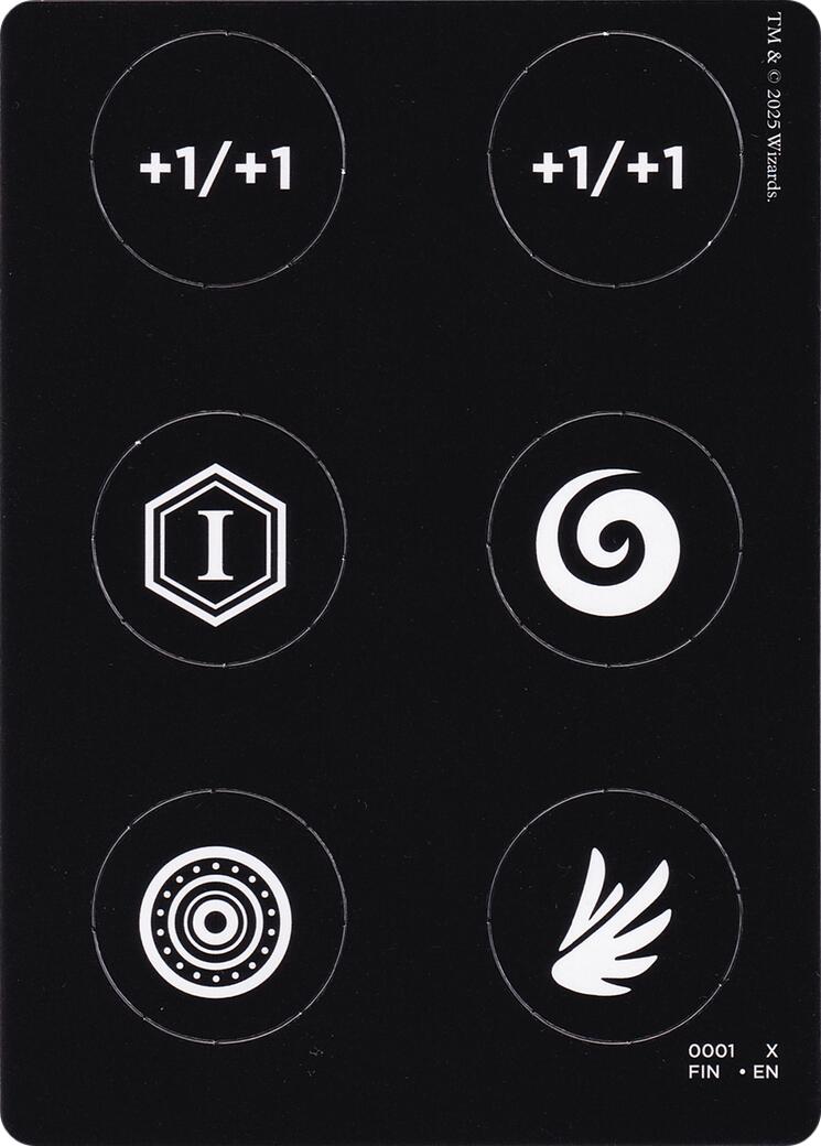 Punch Card Token (0001 // 0002) [FINAL FANTASY Tokens] | Spectrum Games