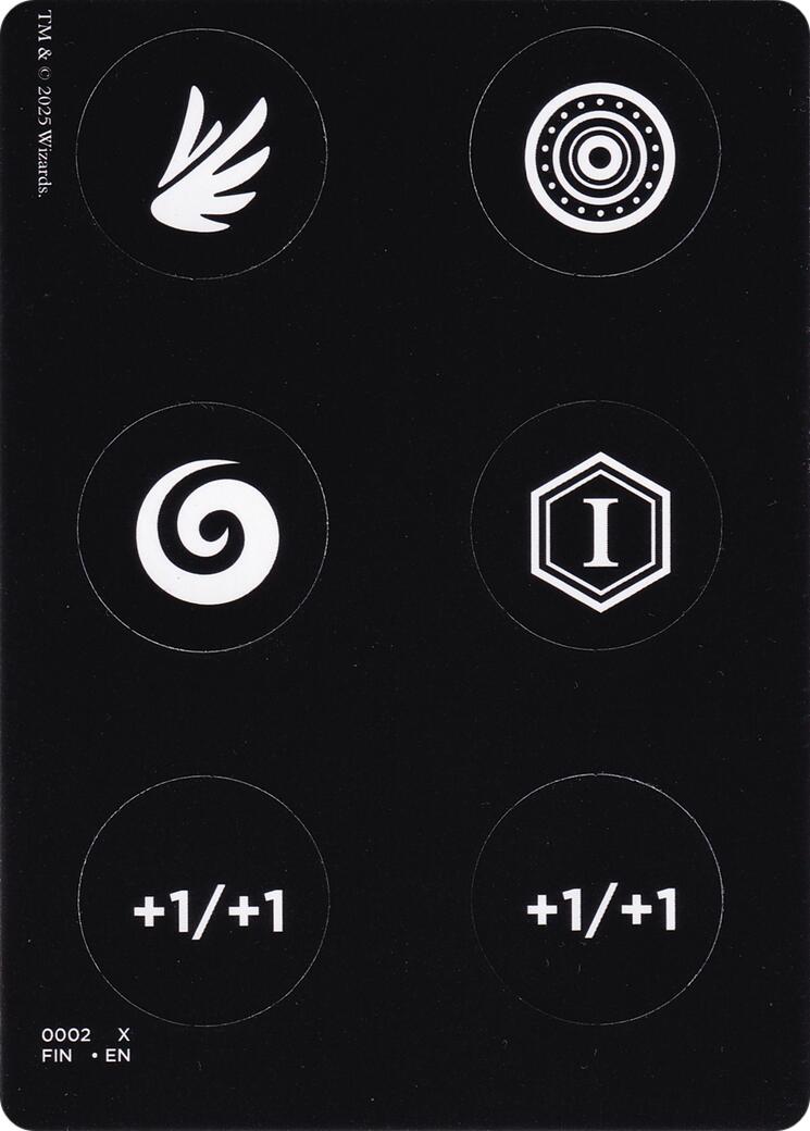 Punch Card Token (0001 // 0002) [FINAL FANTASY Tokens] | Spectrum Games