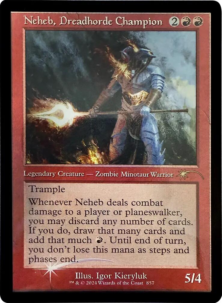 Neheb, Dreadhorde Champion (Retro Frame) [Secret Lair Drop Series] | Spectrum Games