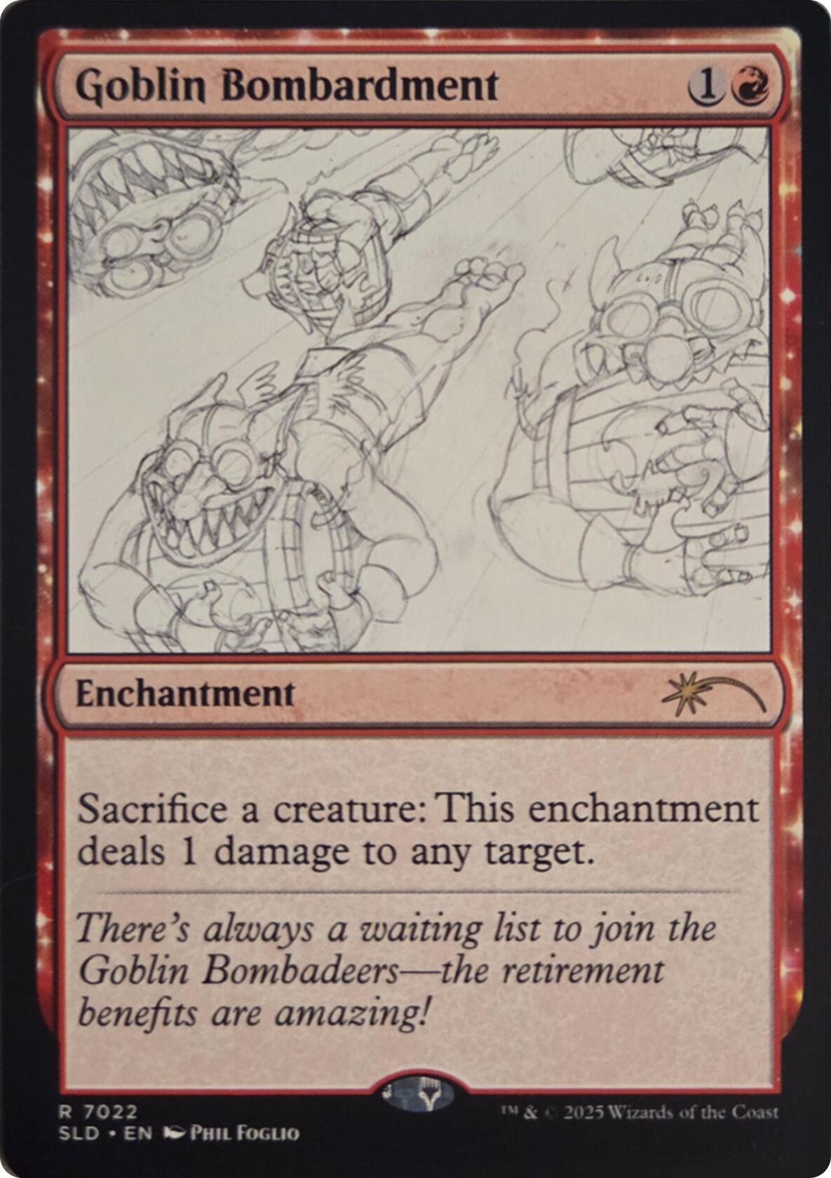Goblin Bombardment (7022) [Secret Lair Drop Series] | Spectrum Games