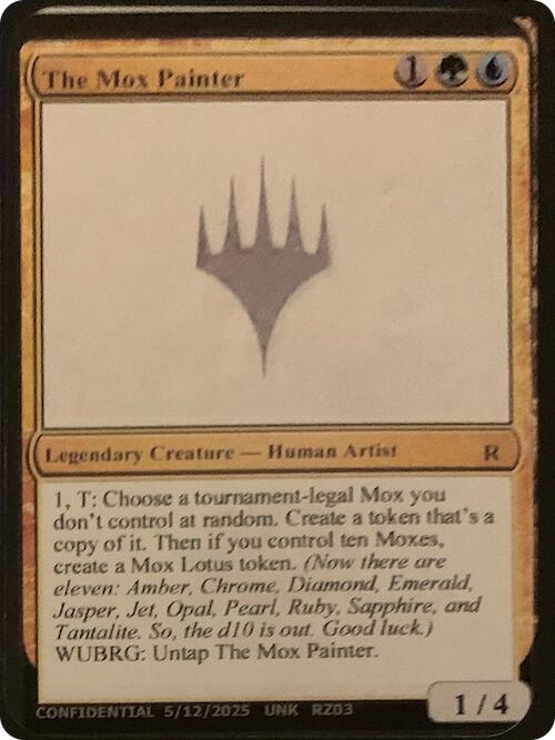 The Mox Painter [Unknown Event] | Spectrum Games